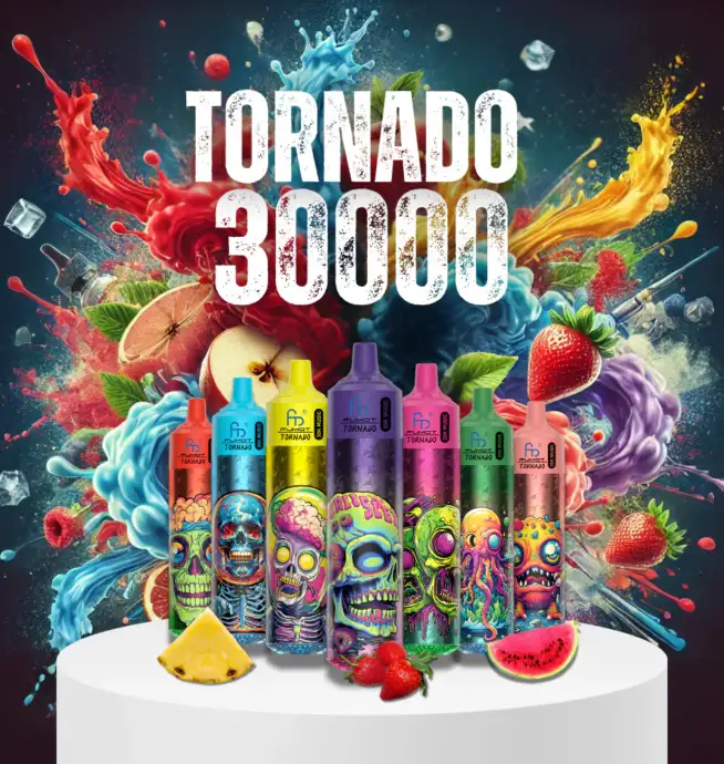 Fumot RandM Tornado 30000 Puffs Latest Popular Disposable Vape