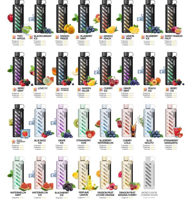 VOZOL Gear Shisha 25000 Puffs Disposable Vape - Image 2