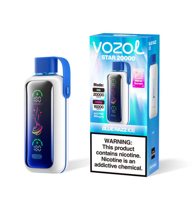 VOZOL Star 20000 Puffs 50mg Disposable Vape - Image 4
