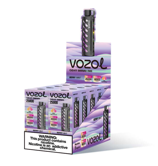 VOZOL Gear Shisha 25000 Puffs Disposable Vape - Image 7