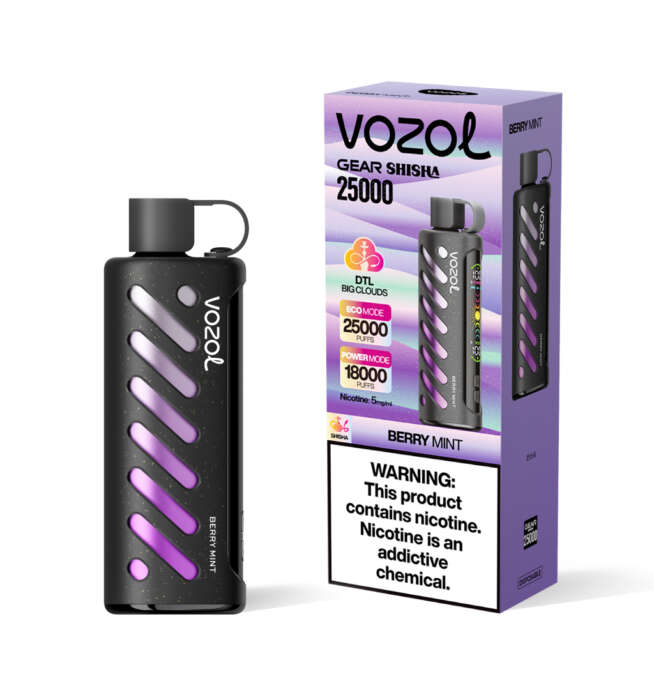 VOZOL Gear Shisha 25000 Puffs Disposable Vape - Image 4