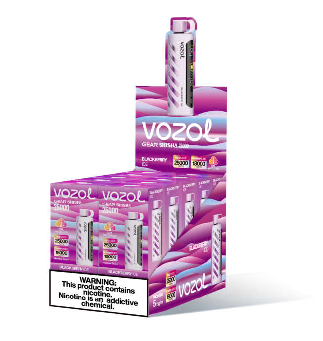 VOZOL Gear Shisha 25000 Puffs Disposable Vape - Image 8