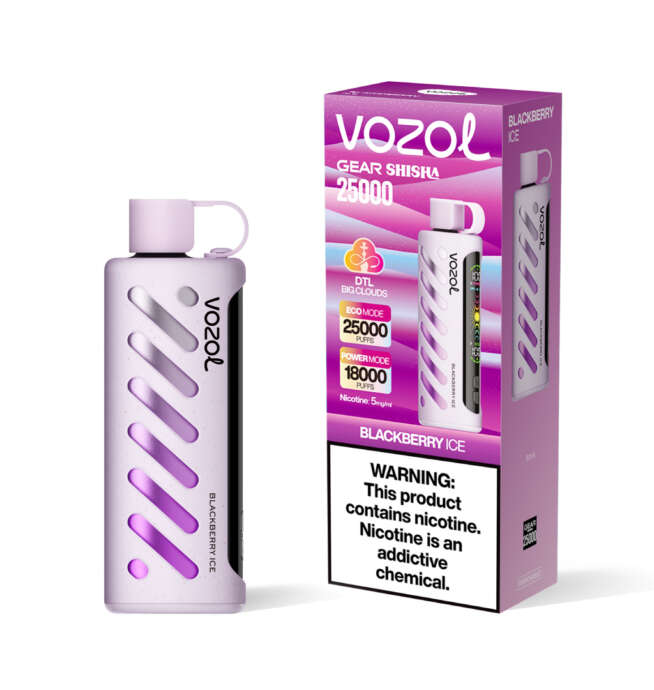 VOZOL Gear Shisha 25000 Puffs Disposable Vape - Image 5