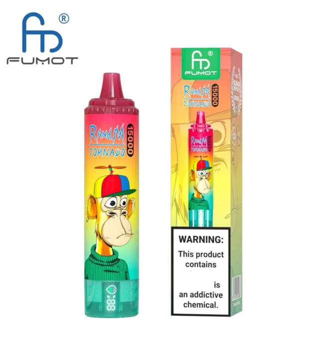Fumot RandM Tornado 15000 Puffs Disposable Vape - Image 3