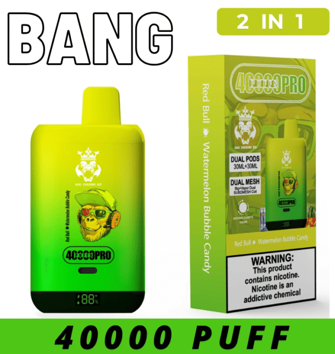 Bang Kingdoms Rex 40000 Puff Vape Double Flavor - Image 4