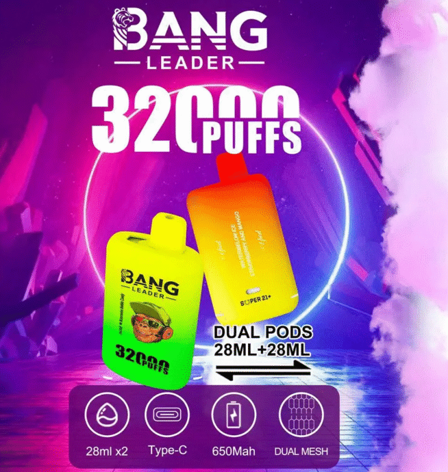 Bang Leader 32000 Puffs  Double Taste Vape