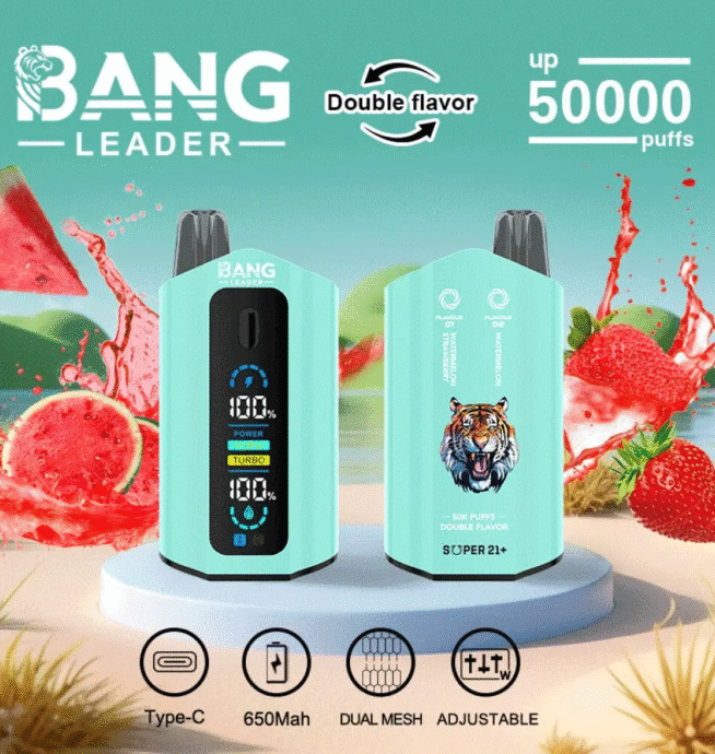 Bang Leader 50000 Puffs Disposable Vape Dual Flavor - Image 8