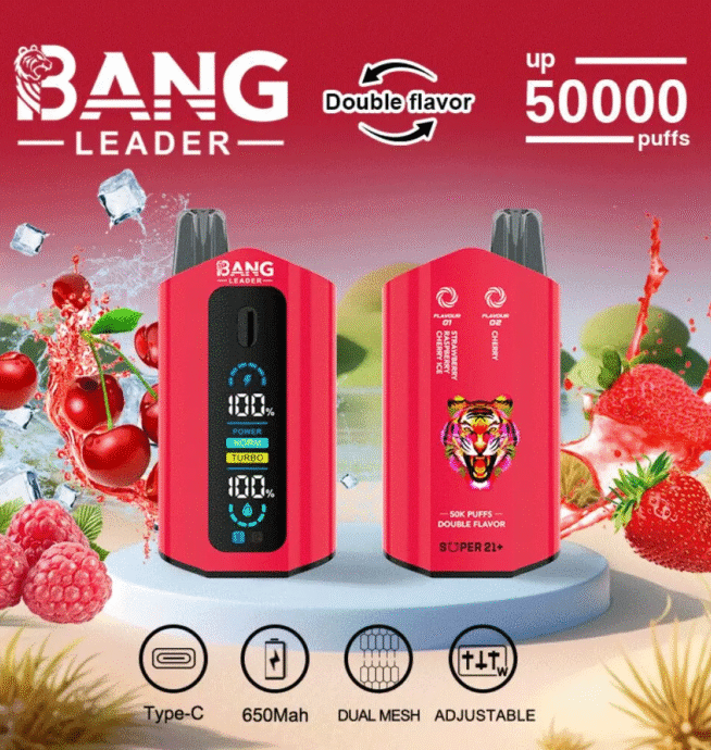 Bang Leader 50000 Puffs Disposable Vape Dual Flavor - Image 6