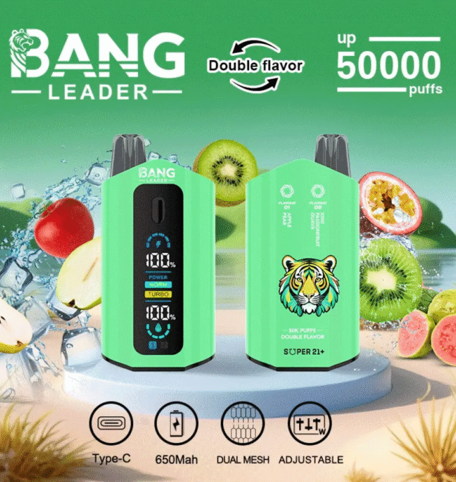Bang Leader 50000 Puffs Disposable Vape Dual Flavor - Image 5