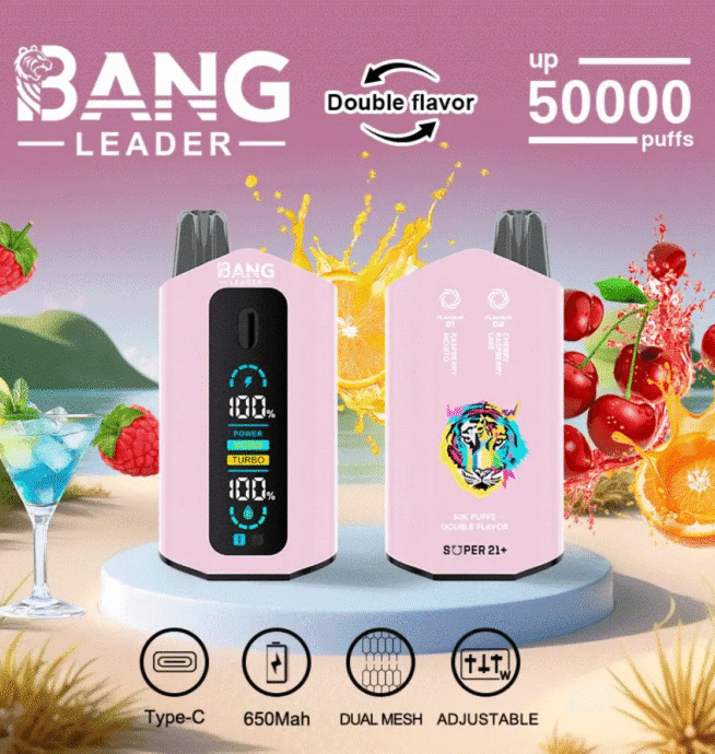 Bang Leader 50000 Puffs Disposable Vape Dual Flavor - Image 12
