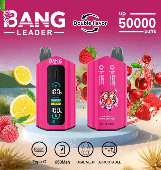 Bang Leader 50000 Puffs Disposable Vape Dual Flavor - Image 2