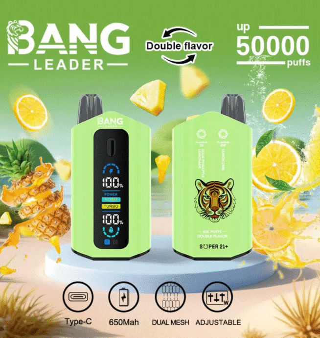 Bang Leader 50000 Puffs Disposable Vape Dual Flavor - Image 3