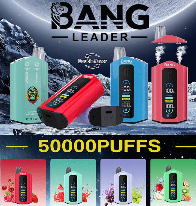 Bang Leader 50000 Puffs Disposable Vape Dual Flavor