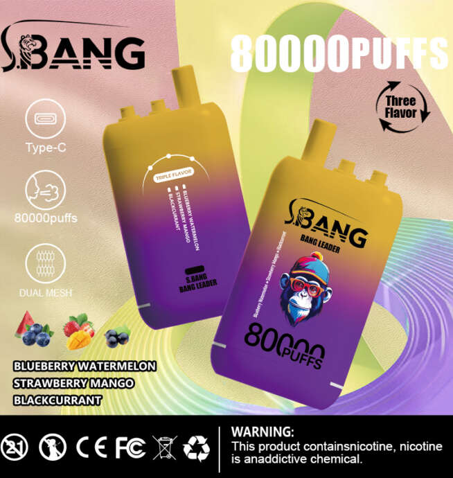 Bang Leader 80,000 Puffs  Vape 3 in 1 Flavors - Image 6
