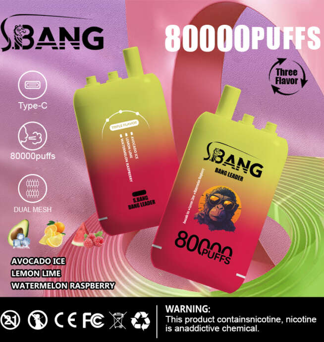 Bang Leader 80,000 Puffs  Vape 3 in 1 Flavors - Image 4