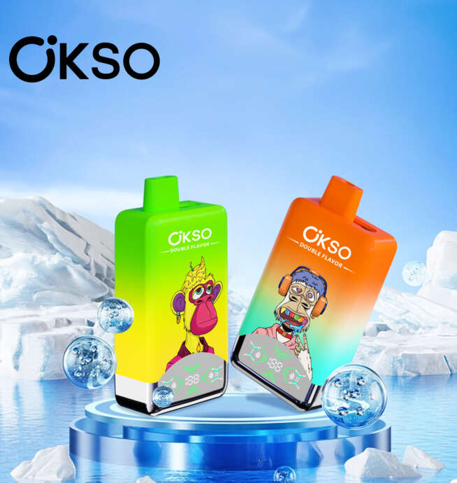 OKSO Double Flavor 60K Puffs Rechargeable Vape - Image 7