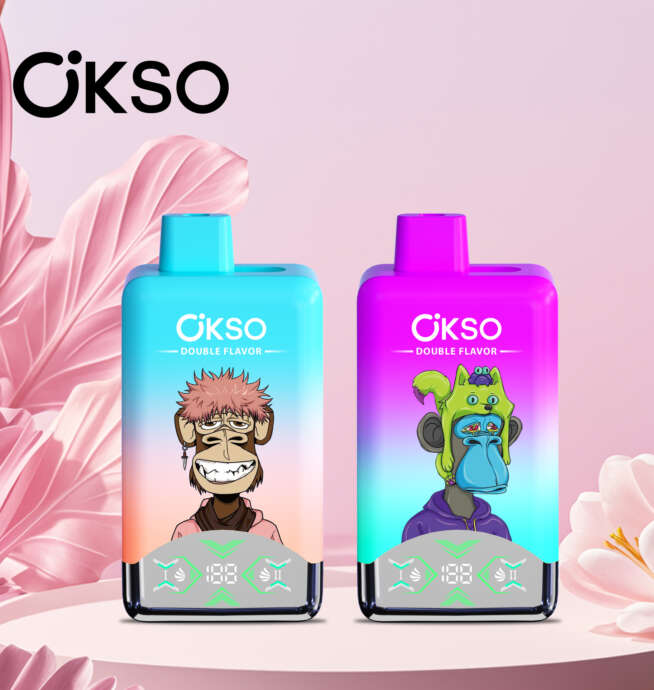 OKSO Double Flavor 60K Puffs Rechargeable Vape - Image 6