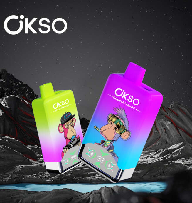 OKSO Double Flavor 60K Puffs Rechargeable Vape - Image 4