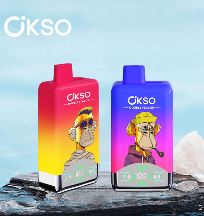 OKSO Double Flavor 60K Puffs Rechargeable Vape - Image 3