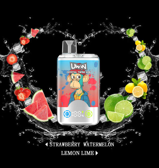 Uwin Twins Crystal 40000 Puffs Mesh Coil Vape - Image 10