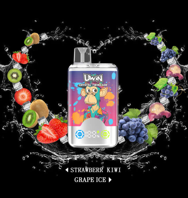 Uwin Twins Crystal 40000 Puffs Mesh Coil Vape - Image 9