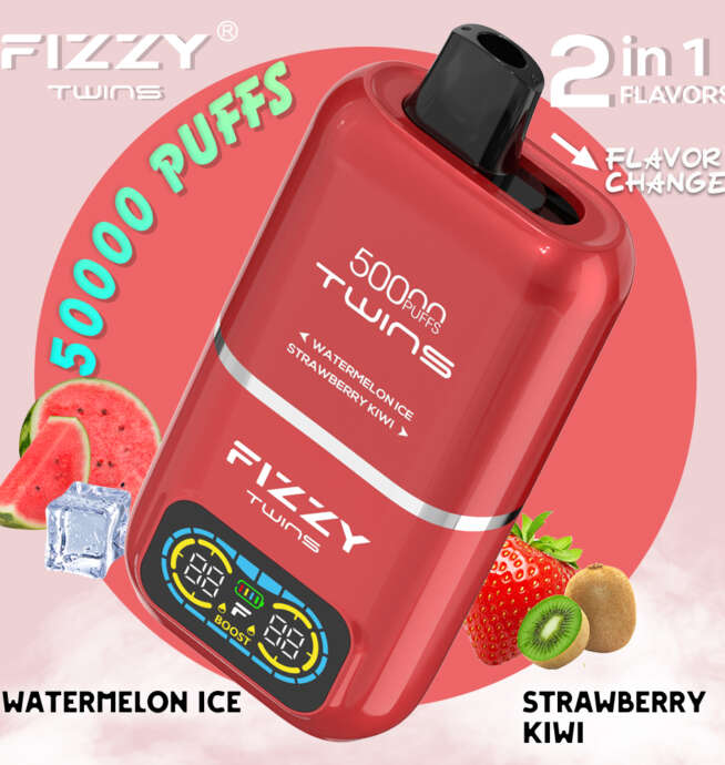 Fizzy Twins 50000 Puffs Double Taste Vape - Image 7