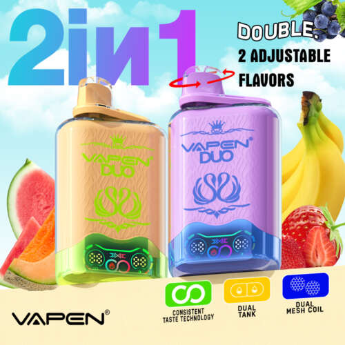 VAPEN DUO 40K Puffs Dual Flavors Vape with RGB