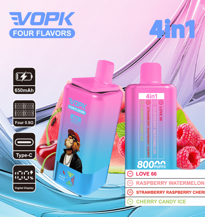 VOPK FOUR FLAVORS 80K Puffs 4-Flavor Vape - Image 3