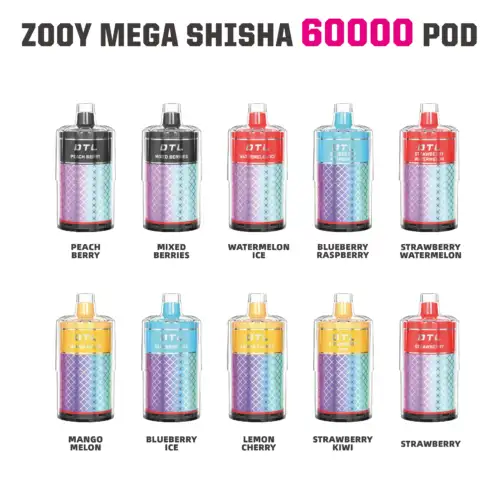ZOOY MEGA 60000 Shisha Pod (pod only)