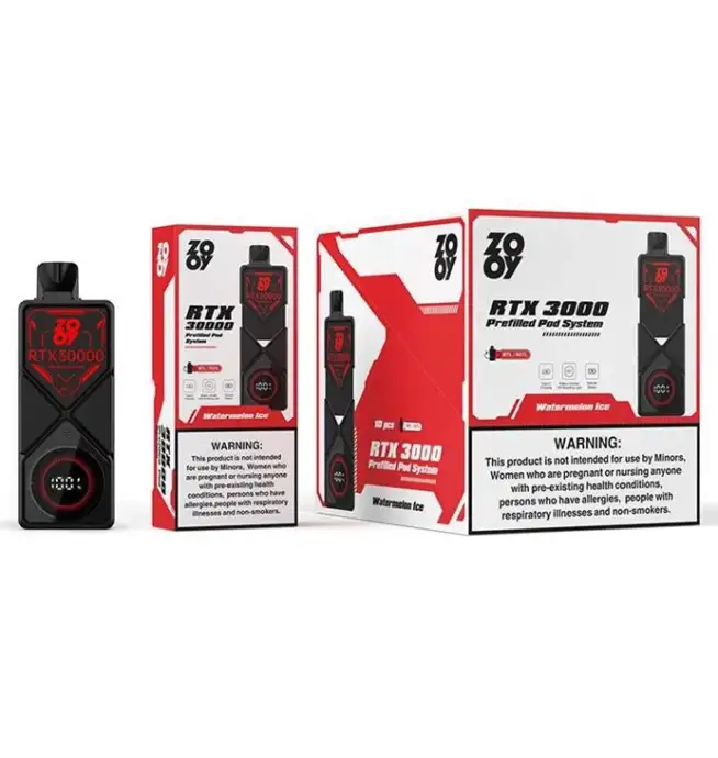 ZOOY RTX 30000 Prefilled Pod Kit: 10pcs RTX 30000 POD + 1pcs kit - Image 3