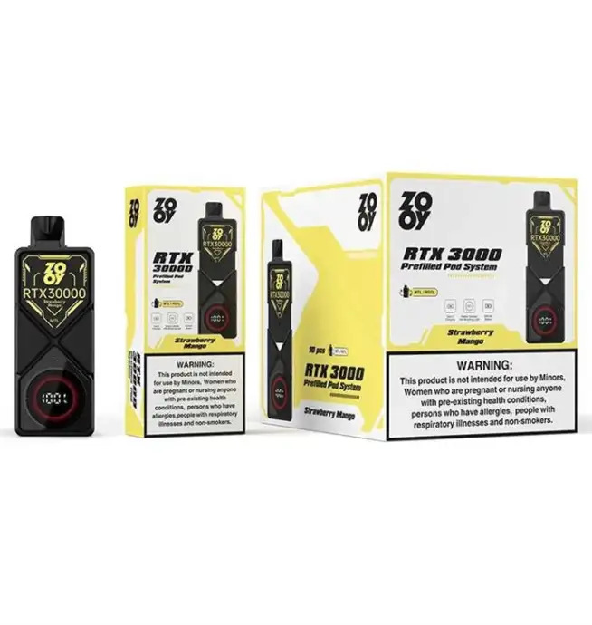 ZOOY RTX 30000 Prefilled Pod Kit: 10pcs RTX 30000 POD + 1pcs kit - Image 6
