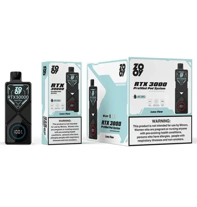 ZOOY RTX 30000 Prefilled Pod Kit: 10pcs RTX 30000 POD + 1pcs kit - Image 2
