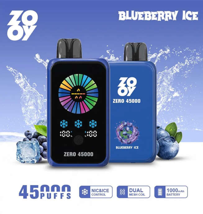ZOOY ZERO 45000 Puffs NIC&ICE Control Vape - Image 6