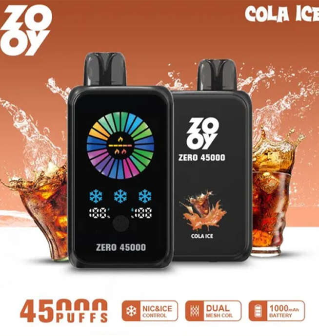 ZOOY ZERO 45000 Puffs NIC&ICE Control Vape - Image 5