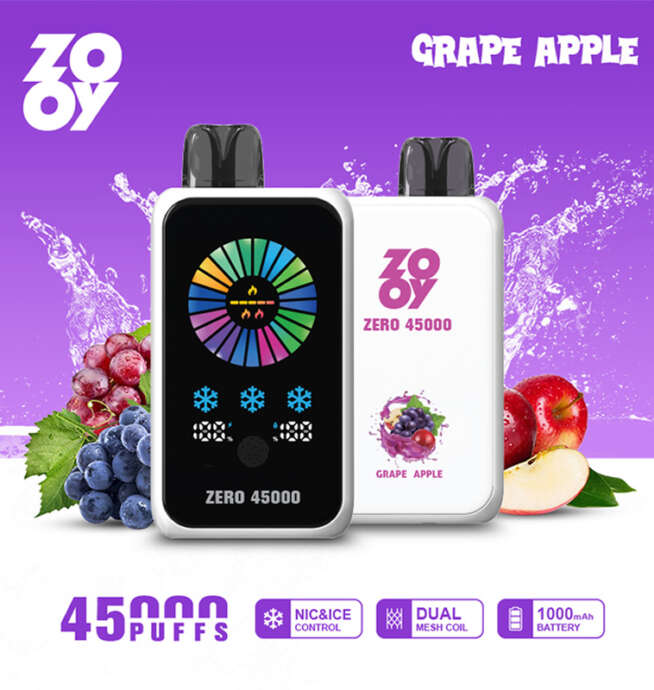 ZOOY ZERO 45000 Puffs NIC&ICE Control Vape - Image 4