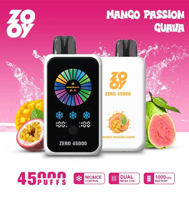 ZOOY ZERO 45000 Puffs NIC&ICE Control Vape - Image 3