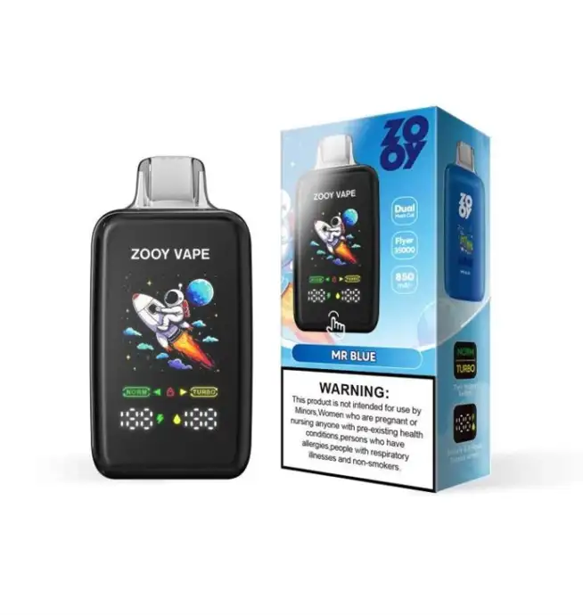 Zooy Flyer 35000 Vape: 850mAh 0.8 Double Mesh Coil - Image 4