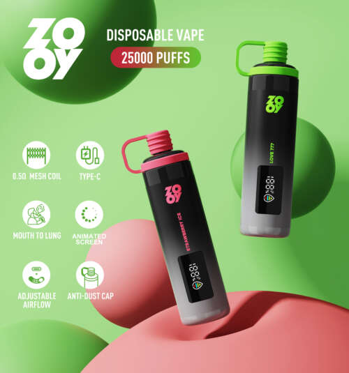 Zooy Shisha 25000 Puffs Rechargeable Vape