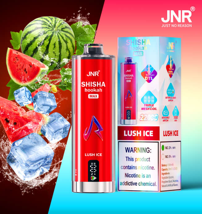 JNR Shisha Max 22K Puffs – Original Hookah Edition Disposable Vape - Image 7