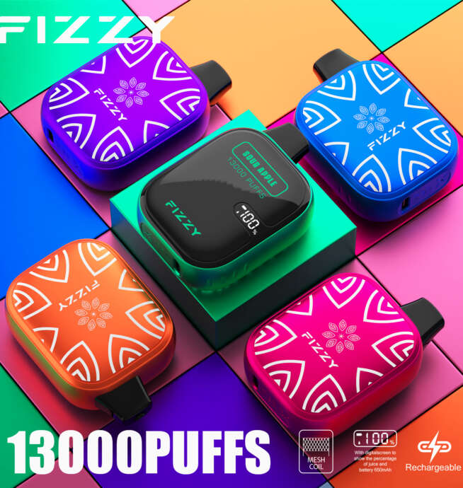 Fizzy Boom 13000 Puff 2%/5% Nicotine Vape