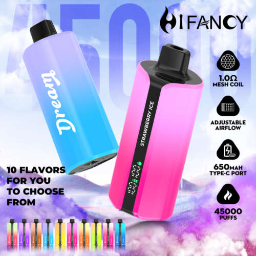HIFANCY DREAM 45K 2%/3%/5% Nicotine Vape