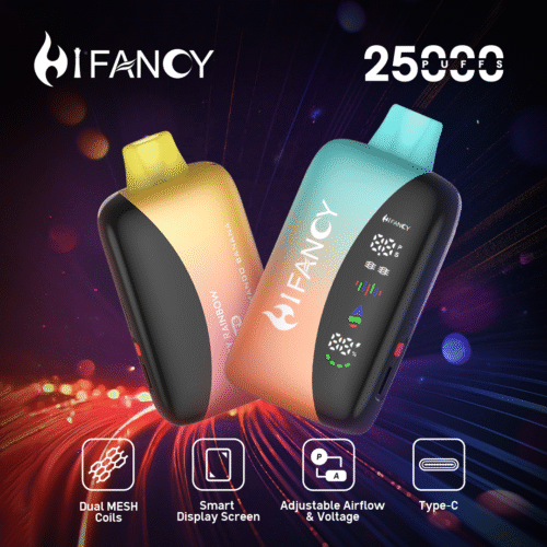 HIFANCY RAINBOW 25K 25000 Puffs 2%/3%/5% Nicotine