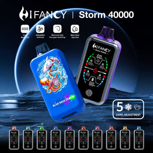 HIFANCY STORM 40K 40000 Puffs Touch Switch Vape
