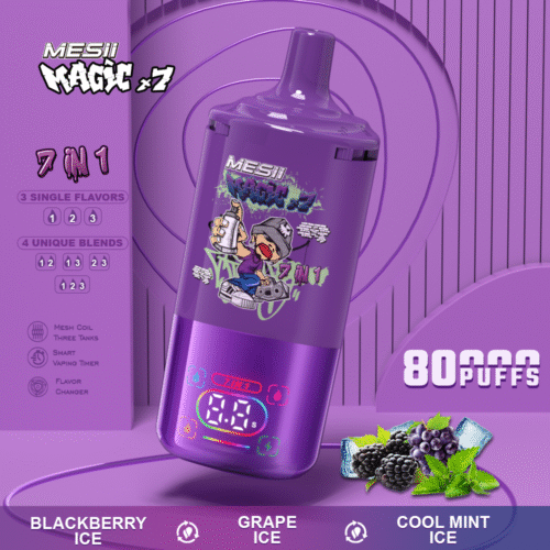 Mesii MAGIC X7 80k 7-N-1 90ml Oil Capacity Vape