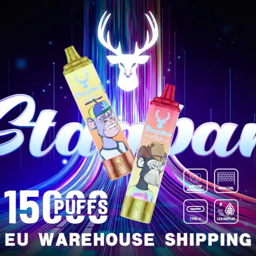STAG BAR Star 15K Puffs LED Display 22ML Vape