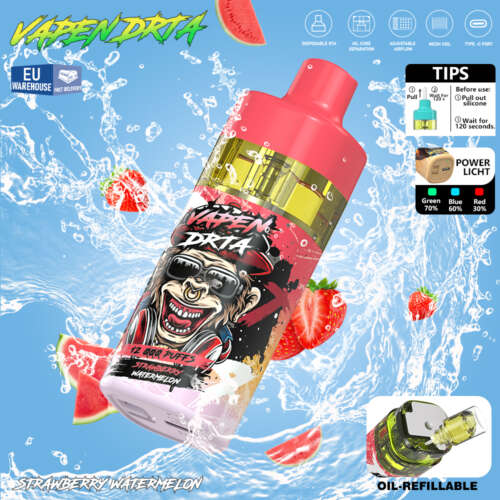 VAPEN DRTA 12000: 24ml Refillable 2%/5% Nicotine