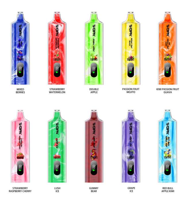 VOPK Shisha Hookah 15000 Puffs Disposable Vape DTL - Image 3