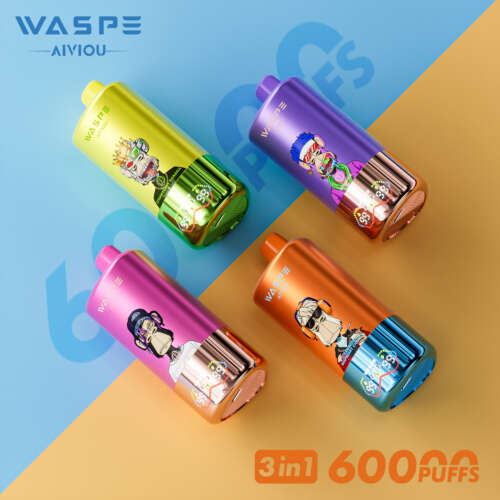 WASPE 3 in 1 60000 Puffs Triple Flavor Vape