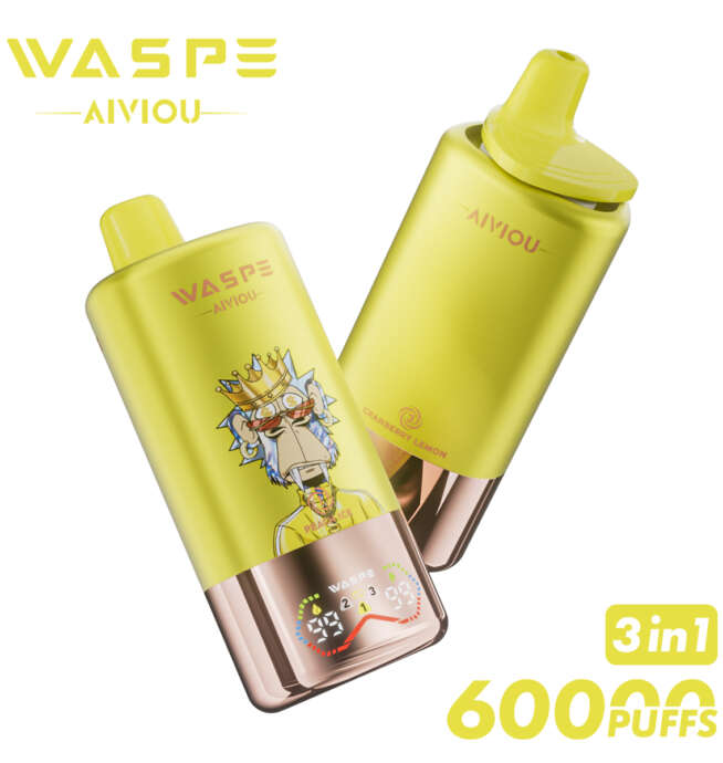 WASPE 3 in 1 60000 Puffs Triple Flavor Vape - Image 8