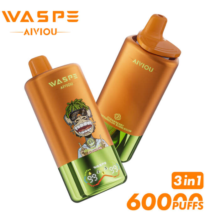 WASPE 3 in 1 60000 Puffs Triple Flavor Vape - Image 7